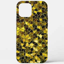 title_seo2 Cojín oscuro, mosaico amarillo, división de línea