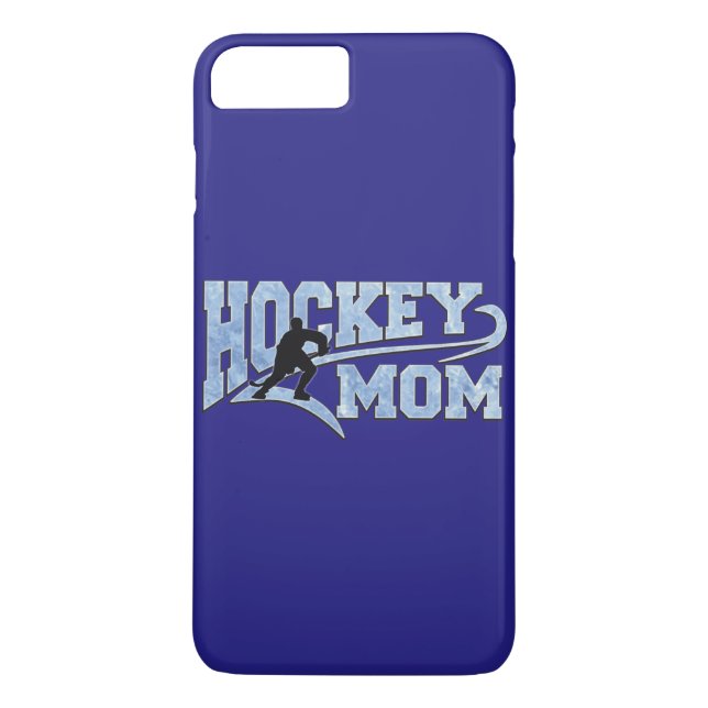 Funda De Case-Mate Para iPhone Cola de Atleta Mamá de Hockey (Reverso)
