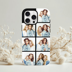 Funda Para iPhone 13 Colaje de Fotos Personalizadas 7 Fotos Cuadradas N