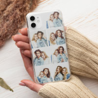 Colaje de Fotos Personalizado 7 Fotos Cuadradas Bl