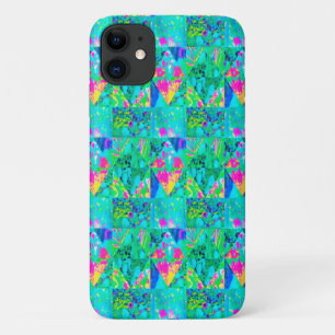 Funda Para iPhone 11 Colcha de jardín pintada con Hortensia y Azules
