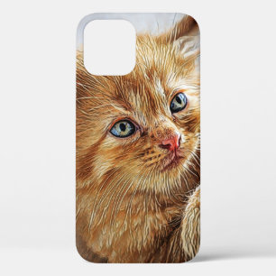 Funda Para iPhone 12 Pro Colección Cute Cat 6