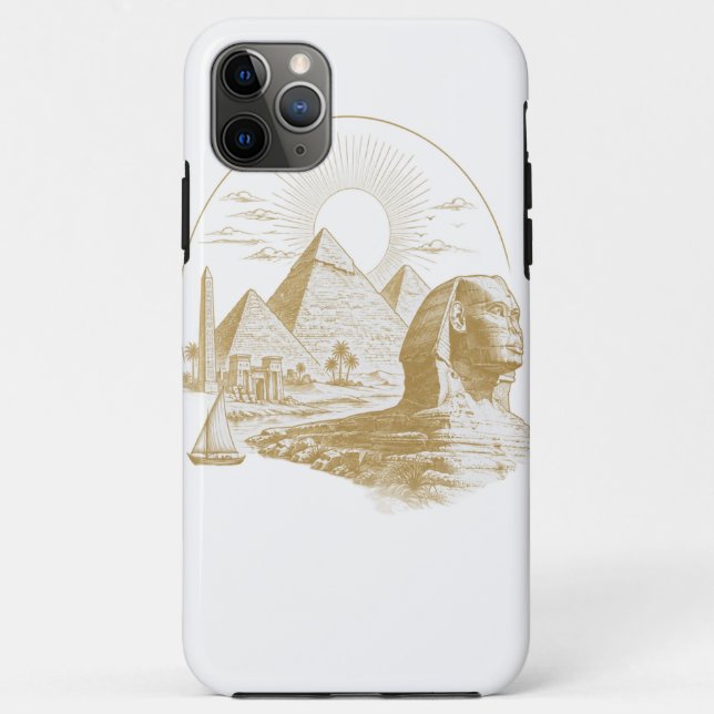 Funda De Case-Mate Para iPhone Colección de Antiguo Egipto (Reverso)