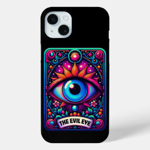 Funda Para iPhone 15 Mini Colección de cartas Evil Eye Tarot