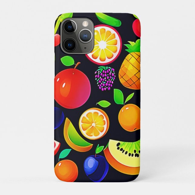 Funda De Case-Mate Para iPhone Colección de Frutas Brillantes (Reverso)
