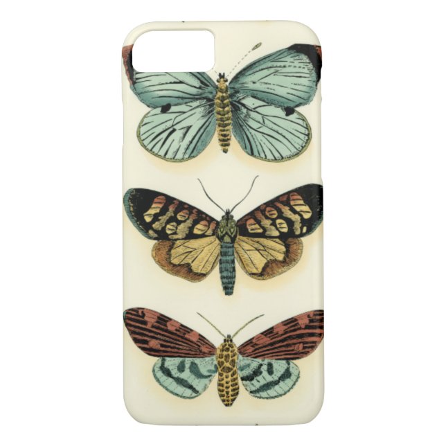Funda De Case-Mate Para iPhone Colección de mariposas por Chariklia Zarris (Reverso)