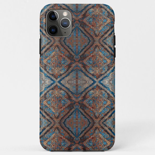 Funda De Case-Mate Para iPhone Colección de patrones antiguos populares persas (Reverso)
