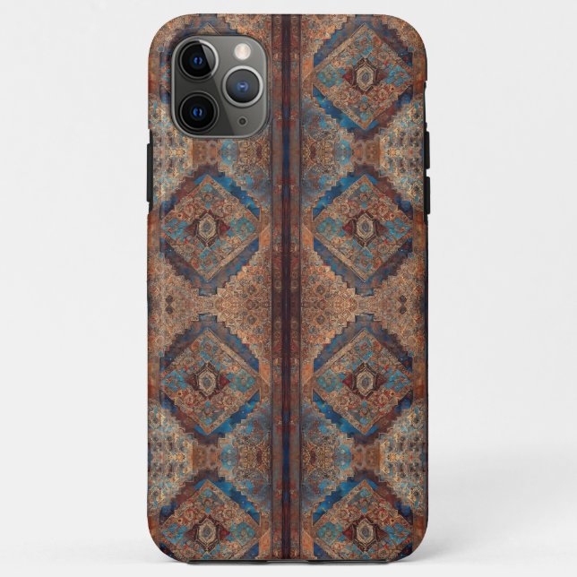 Funda De Case-Mate Para iPhone Colección de patrones antiguos y modernos de Persi (Reverso)