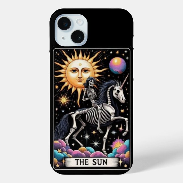 Funda De Case-Mate Para iPhone Colección de tarjetas Sun Tarot (Reverso )