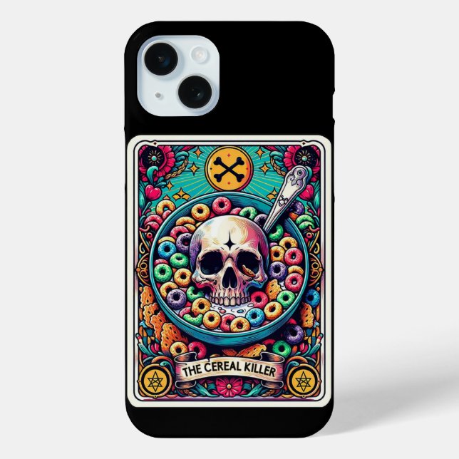 Funda De Case-Mate Para iPhone Colección de tarjetas Tarot de Cereales Killer (Reverso )