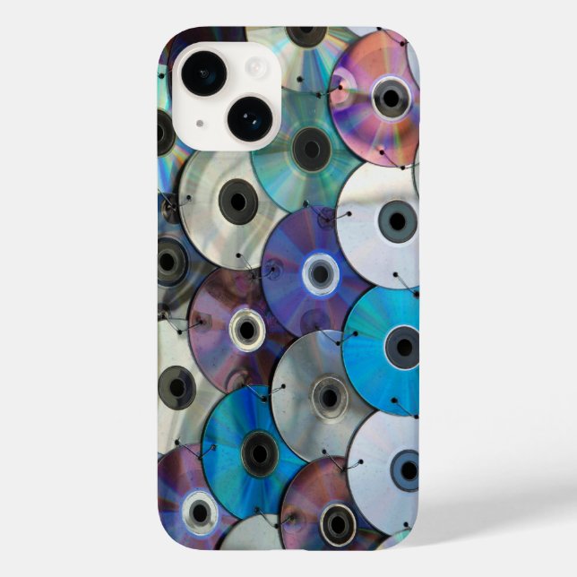 Funda De Case-Mate Para iPhone Colección metálica de CD (Reverso )