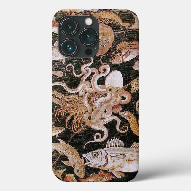 FUNDA DE Case-Mate PARA iPhone COLECCIÓN POMPEII / OCÉANO - ESCENA DE VIDA EN EL  (Reverso )