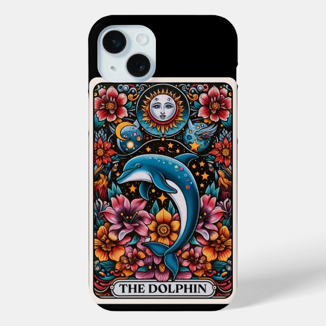 Funda De Case-Mate Para iPhone Colección Tarot Deck de Dolphin Spirit (Reverso )