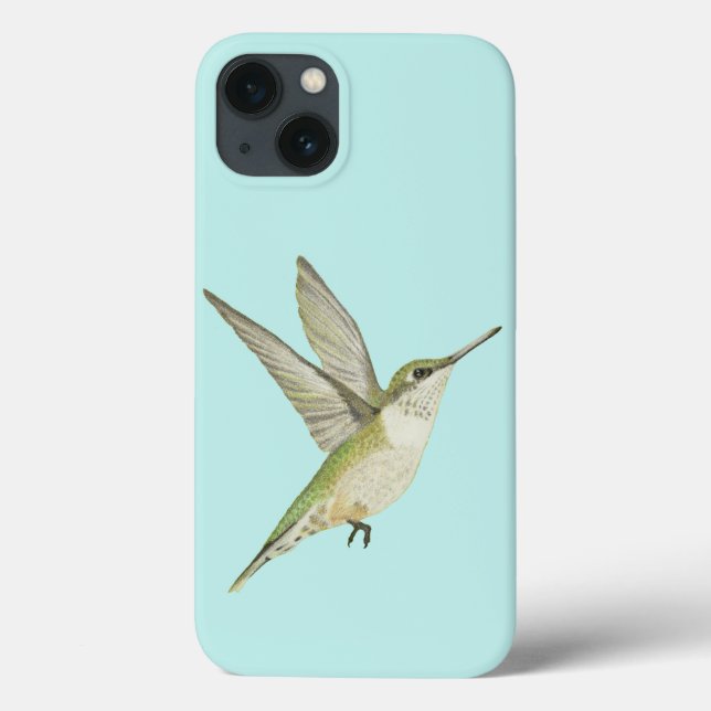 Funda De Case-Mate Para iPhone Colibrí (Reverso)