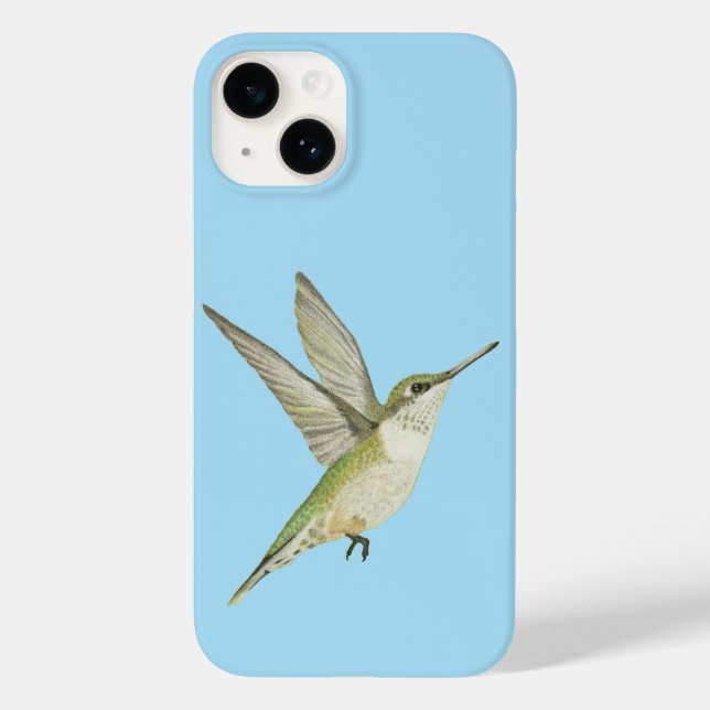 Funda De Case-Mate Para iPhone Colibrí (Reverso )