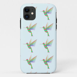 Funda Para iPhone 11 Colibrí arcoiris