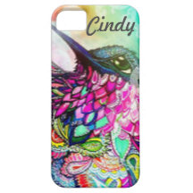 Colibrí Arte Personalizado de Zen Tangle