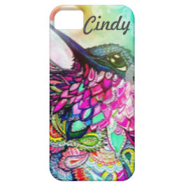 Funda Para iPhone 11 Colibrí Arte Personalizado de Zen Tangle