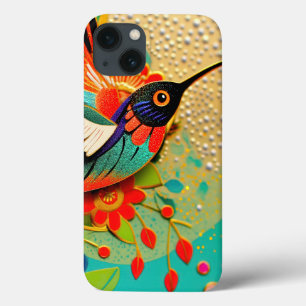 Funda Para iPhone 13 Colibrí Ocupado