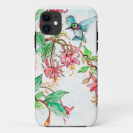 Funda Para iPhone 11 Colibrus honeysuckus