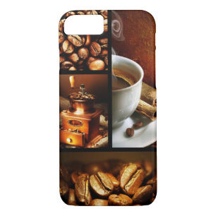 Funda Para iPhone 8/7 Collage 2 del café
