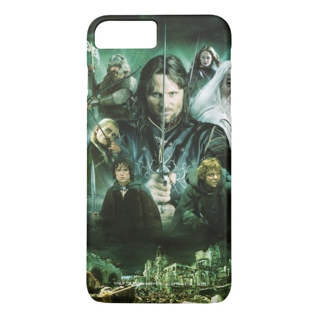Funda De Case-Mate Para iPhone Collage de caracteres (Reverso)