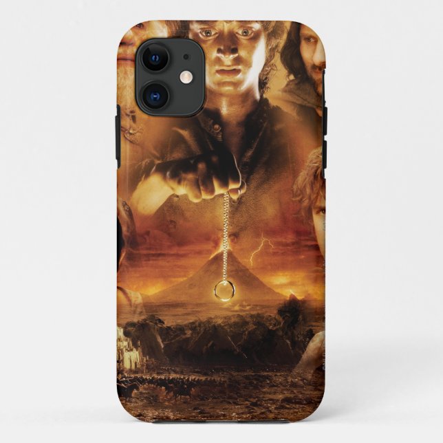Funda De Case-Mate Para iPhone Collage de caracteres 2 (Reverso)