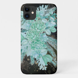 Funda Para iPhone 11 Collage de ciruelas verdes