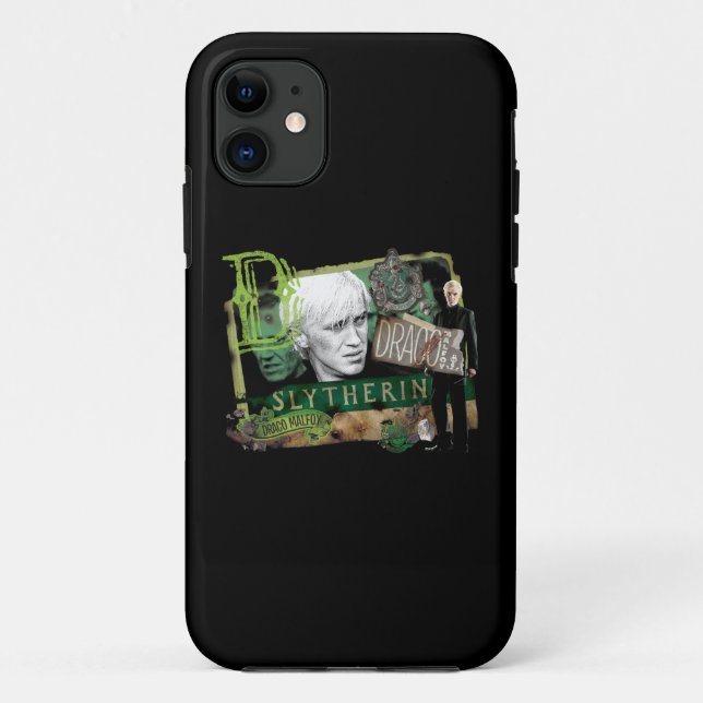 Funda De Case-Mate Para iPhone Collage de Draco Malfoy 1 (Reverso)