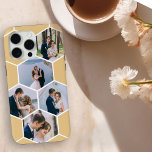 Funda Para iPhone 15 Pro Max Collage de fotos de Honeycomb 5 Miel de imagen<br><div class="desc">Crea tu propio collage de fotos en un patrón de panelillos. La plantilla de fotos está configurada para que añadas 5 de tus fotos favoritas de amigos, familia, mascotas, vacaciones, etc. Las imágenes se mostrarán en forma hexagonal para formar el peine de miel, trabajando en filas de izquierda a derecha....</div>