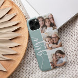 Funda Para iPhone 13 Collage de fotos de la abuela guigi Script<br><div class="desc">Celebra su condición de abuela con este caso especial de teléfono que incluye tres preciadas fotos de su nieta,  nieto o nietos. El apodo "Gigi" aparece a la izquierda en elegantes letras de caligrafía para un toque personal único.</div>