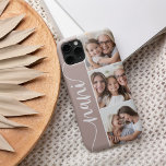 Funda Para iPhone 13 Collage de fotos de las Abuelas de Nani Script<br><div class="desc">Celebra su condición de abuela con este caso especial de teléfono que incluye tres preciadas fotos de su nieta,  nieto o nietos. El apodo "Nani" aparece a la izquierda en elegantes letras de caligrafía para un toque personal único.</div>