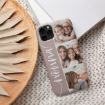Funda Para iPhone 13 Collage de fotos de las Abuelas de Nonna Script<br><div class="desc">Celebra su condición de abuela con este caso especial de teléfono que incluye tres preciadas fotos de su nieta,  nieto o nietos. El apodo "Nonna" aparece a la izquierda en elegantes letras de caligrafía para un toque personal único.</div>