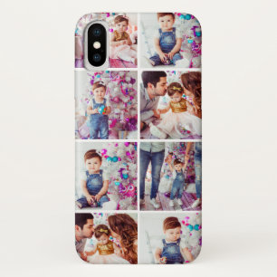 Funda Para iPhone X Collage de fotos de Recuerdos familiares