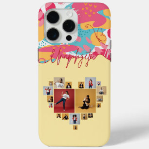 Funda Para iPhone 15 Pro Max Collage de Fotos Femeninas Personalizadas sin Disc