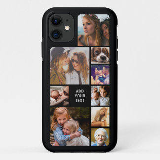 Funda Para iPhone 11 Collage de fotos personalizado