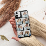 Funda Para iPhone 13 Collage de fotos personalizado 7 fotos cuadradas n<br><div class="desc">Personalizar fácilmente este diseño de collage de fotos reemplazando las siete imágenes de ejemplo con tus fotos cuadradas favoritas. Mantenga el fondo negro o elija un color diferente haciendo clic en "Personalizar más lejos" en el menú "Personalizar".</div>