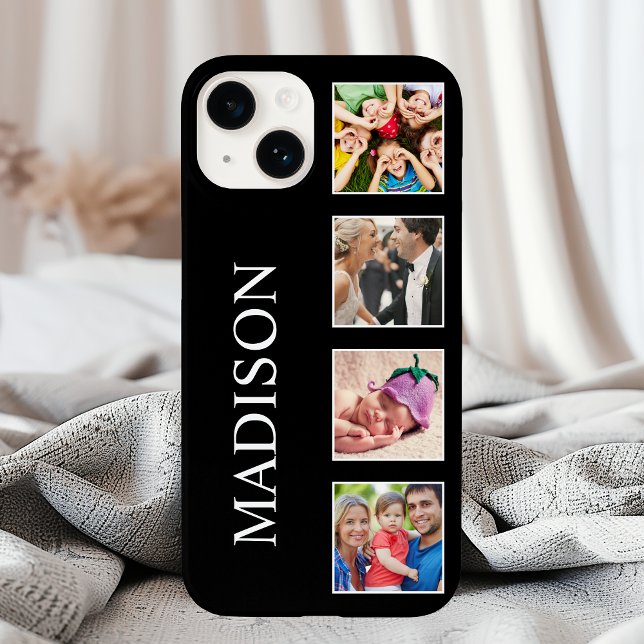 Funda De Case-Mate Para iPhone Collage de fotos personalizado familiar personaliz (Subido por el creador)
