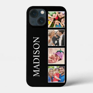 Funda Para iPhone 13 Mini Collage de fotos personalizado familiar personaliz