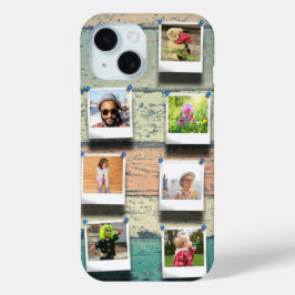 Funda Para iPhone 15 collage de fotos personalizado para iPhone 15 7