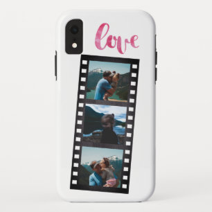 Funda Para iPhone XR Collage de fotos Retro Filmstrip