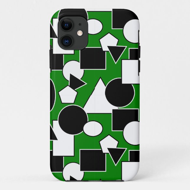 Funda De Case-Mate Para iPhone Collage de Green Bauhaus (Reverso)