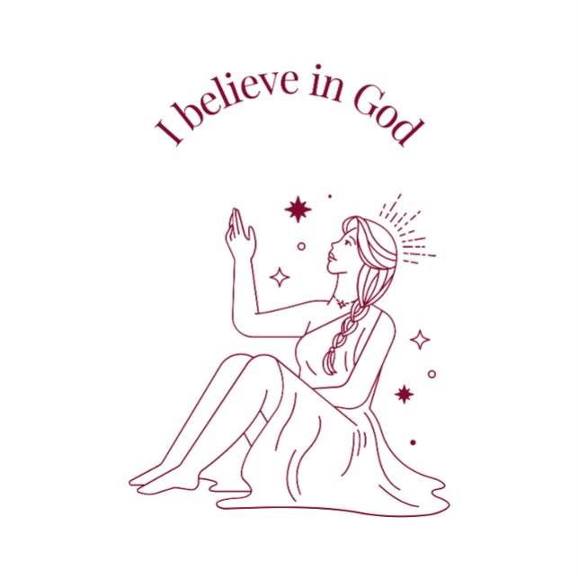 Funda De Case-Mate Para iPhone Collage de Pegatinas de afirmaciones positivas (I believe in God)