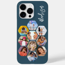 Funda Para iPhone 14 Pro Max De Case-Mate Collage de varias fotos Simple Moderno Personaliza