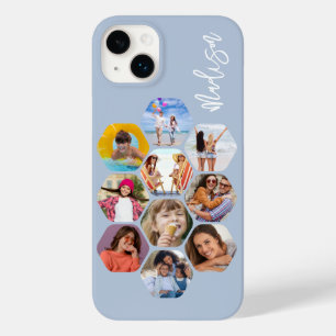 Funda Para iPhone 14 Plus De Case-Mate Collage de varias fotos Simple Moderno Personaliza