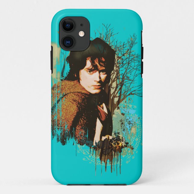Funda De Case-Mate Para iPhone Collage de vectores de medios mixtos FRODO™ (Reverso)
