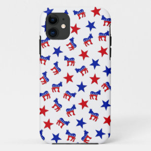 Funda Para iPhone 11 Collage del fiesta Democratic
