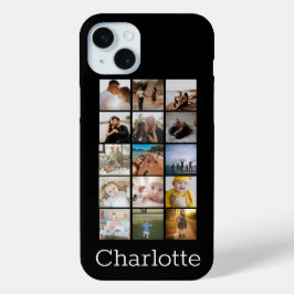 Funda Para iPhone 15 Mini Collage personalizado convierte a tu propio