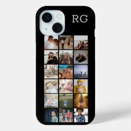 Funda Para iPhone 15 Collage personalizado convierte a tu propio