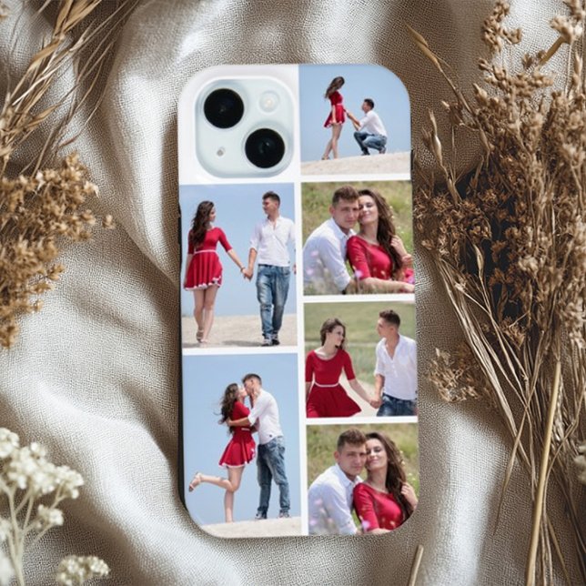 Funda De Case-Mate Para iPhone Collage personalizado de 6 fotos (Subido por el creador)